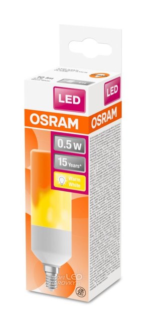 Žiarovka LED Flame E14 0,5W 10lm 1500K Warm 330° OSRAM STAR FLAME
