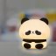 Dekoratívna LED dobíjacia lampa 2W 59lm 3000K teplá biela čierna stmievateľná Panda Sanico Goldlux