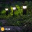LED NARIS Solárne záhradné svietidlo poháňané stĺpikom 40cm LUMILED