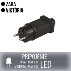 ZARA a VIKTÓRIA napájací zdroj pre spojovateľné reťaze
