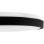 LED stropný plafón 36W 4000K CELIS Round IP44 Black Ring ALS LUMILED