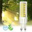 LED žiarovka G9 kapsula 10W = 75W 970lm 6500K Cold 360° LUMILED