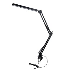 Lampa stolová LED REGULUS stolová 12W 400lm čierna LUMILED + držiak na dosku