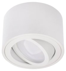 Podhľadové okrúhle svietidlo biele amat-s 50mm