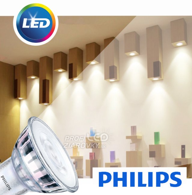 LED žiarovka GU10 4,6W = 50W 390lm 6500K Cold 36° PHILIPS