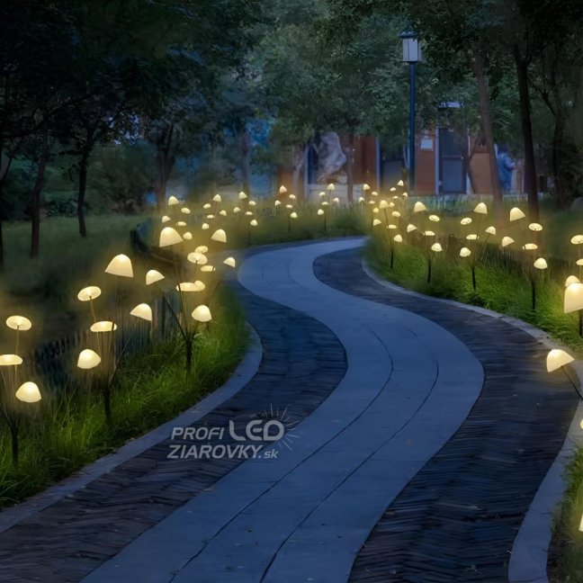 2x LED solárne záhradné svietidlo s pohonom 3000K IP65 CARI LUMILED