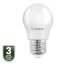 LED žiarovka E27 P45 5W = 40W 470lm 3000K Warm 120° LUMILED