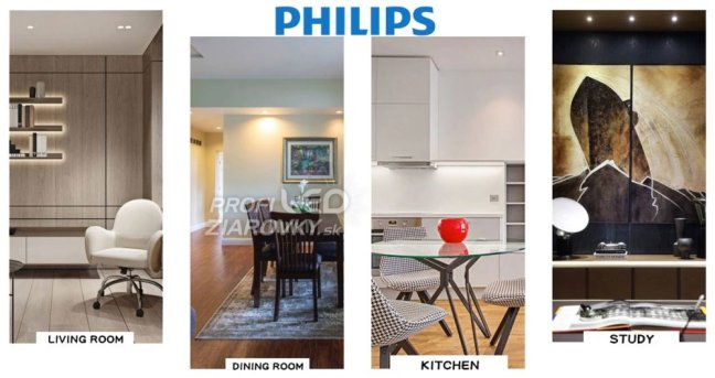 LED žiarovka GU10 3,5W = 35W 255lm 2700K Warm 36° PHILIPS