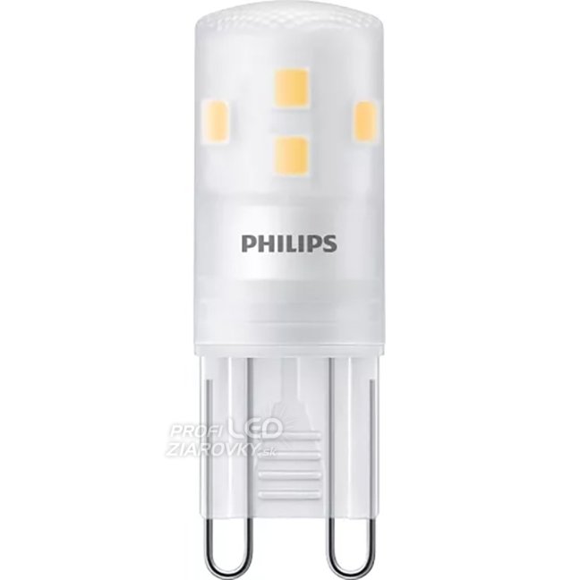 2x LED žiarovka G9 Capsule 1,9W = 25W 220lm 2700K Warm 320° Philips
