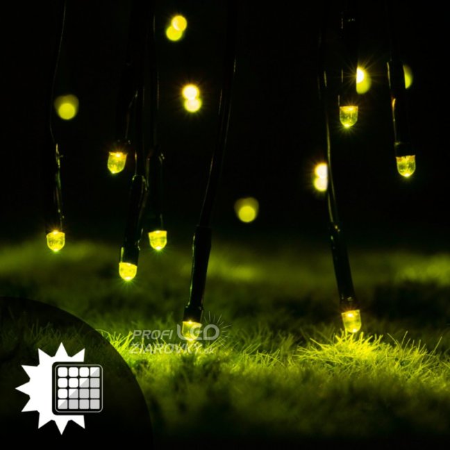 ORNIS LUMILED 7x LED záhradná solárna girlanda Dekoratívne svetlá