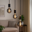 Dekoratívna LED žiarovka E27 G95 6W = 50W 420lm 2200K Teplé 360° vlákno LUMILED GLOBE Smokey