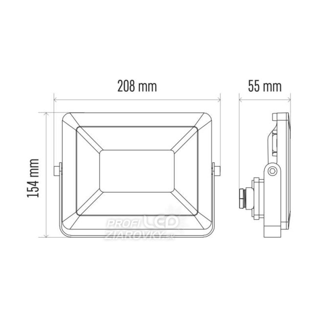 Led reflektor ilio, 50w