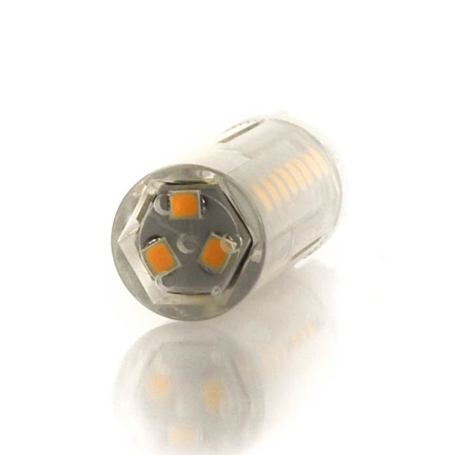 Led žiarovka g9 7w teplá biela 51smd 2835 665lm