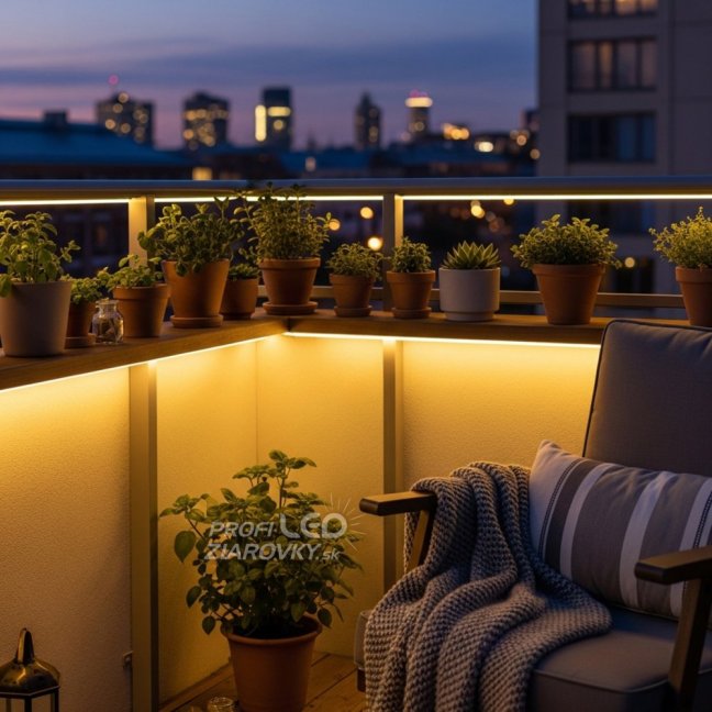 LED solárny pás 150x LED AVERO 3000K Warm IP44 5m LUMILED