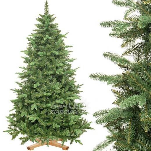 Umelý vianočný stromček Premium Royal Trees - 150 cm - sibírsky smrek s dreveným stojanom