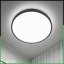 LED stropný plafón 36W 4000K CELIS Round IP44 Black Ring ALS LUMILED