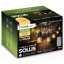 Solárna záhradná girlanda 15m - 22x LED - teplá