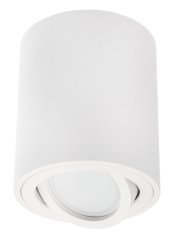Podhľadové okrúhle svietidlo biele amat-l 115mm