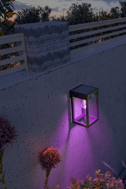 Solárna záhradná lampa LED RGB + CCT Bluetooth MESH Smart TUYA CALEX