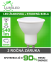 Led žiarovka gu10 smd 2835 6w studená biela
