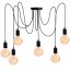 Závesná stropná lampa ARANE pavúk 6 ramien pre LED 6x E27 LUMILED