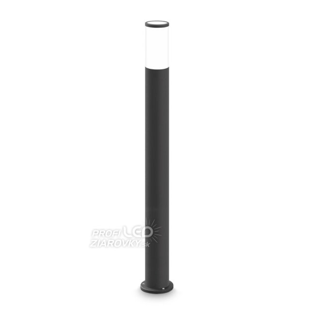 Vonkajšie záhradné svietidlo PIPE Round 60cm IP54 GU10 Black Videx