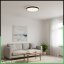 LED stropný plafón 36W 4000K CELIS Round IP44 Black Ring ALS LUMILED