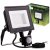 LED reflektor ZUNA2 30W 2700lm 6500K IP44 Black Senzor pohybu LUMILED