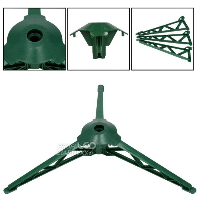 Umelý vianočný stromček - 120cm - zelená jedľa Vera