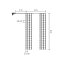 Vianočná led svetelná mikro záclona vonkajšia - záves - 400led - 2x2m teplá biela