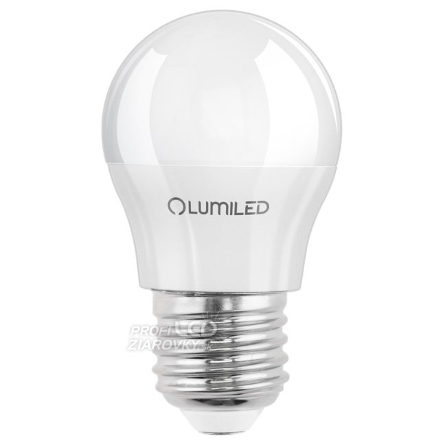 LED žiarovka E27 P45 5W = 40W 470lm 3000K Warm 120° LUMILED