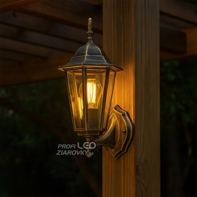 Vonkajšie svietidlo E27 Záhradná nástenná lampa Patina BELLIS LUMILED