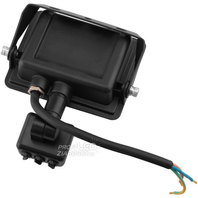 LED reflektor ZUNA2 10W 900lm 6500K IP44 Black Senzor pohybu LUMILED