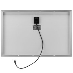 LED solárna pouličná lampa - 2000W - 6500K + diaľkové ovládanie - biela