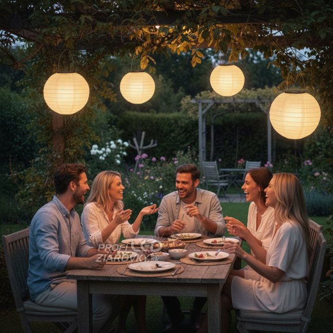 LED solárna záhradná lampa FELISI Origami Lantern 20cm LUMILED