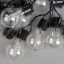 Girlanda solárna záhradná 30x LED dekoratívna žiarovka 10, 7m 2700K teplá LUMILED