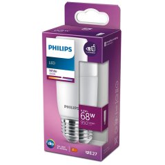 LED žiarovka E27 Stick 9,5W = 68W 950lm 3000K Warm 240° PHILIPS