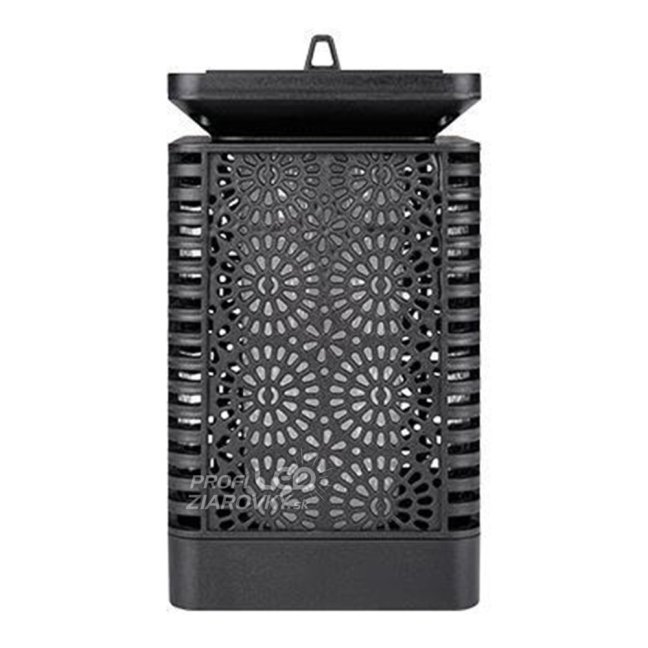 Záhradný lampáš LED Solar Decorative Flame Square 17cm