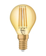 LED žiarovka E14 P40 4W = 35W 410lm 2400K Warm 300° Filament OSRAM Vintage 1906
