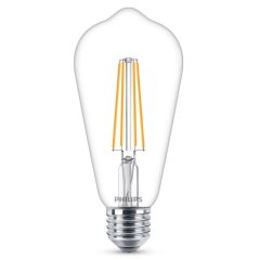 LED Edison E27 ST64 žiarovka 4,3W = 40W 470lm 2700K teplé vlákno PHILIPS