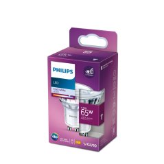 LED žiarovka GU10 4,9W = 65W 485lm 4000lm Neutrálny 36° reflektor PHILIPS