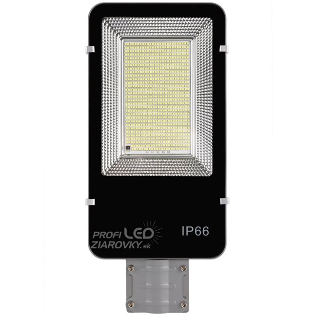 Záhradná pouličná solárna LED lampa výkonná - 1200W - 6500K  - IP65 + diaľkové ovládanie