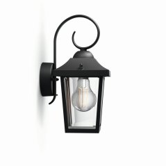 BUZZARD myGarden E27 IP44 Záhradné svietidlo LED smerujúce nadol čierne PHILIPS