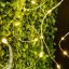 Solárna záhrada Girland 200x LED okrasná 21m teplá 3000K + Pilot PASSI LUMILED