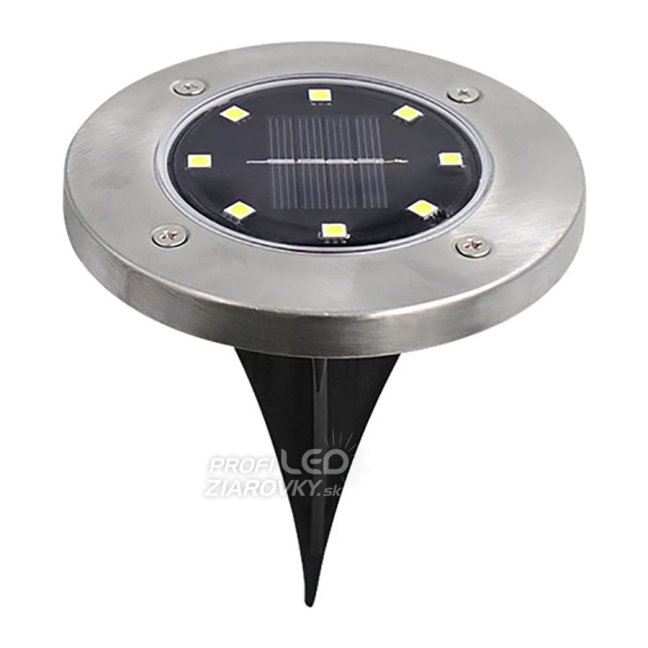 Sada 4x záhradná lampa 8x LED 0,8W SOLAR DOGRUNT s krytím IP54