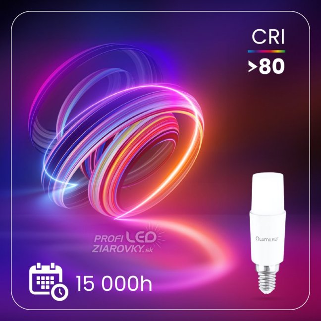 LED žiarovka E14 10W = 75W 1055lm 4000K Neutral Stick LUMILED