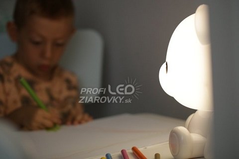 Detská nočná lampa led macko polux, 2,5w