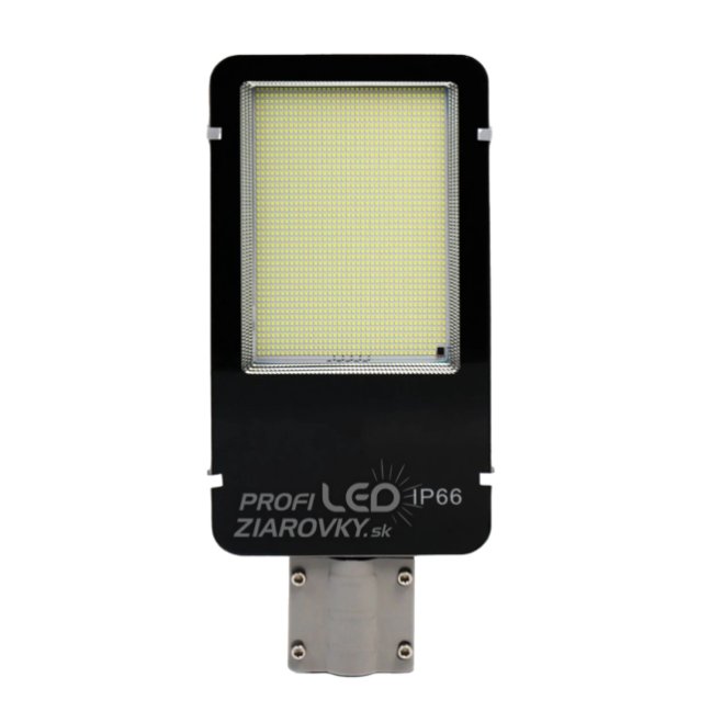 LED solárna pouličná lampa výkonná - 2200W - 6500K + diaľkové ovládanie - biela