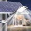 LED solárne pouličné svietidlo 800W - 6500K - 3,2V - 25Ah - s držiakom a diaľkovým ovládaním
