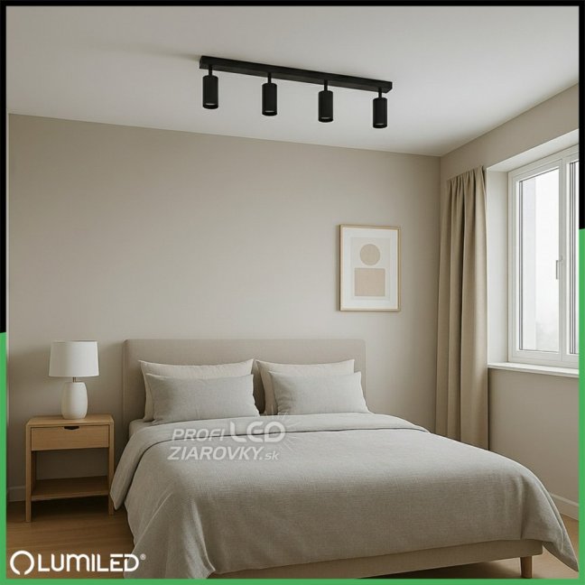 Stropné svietidlo 4x GU10 TABULA LUMILED